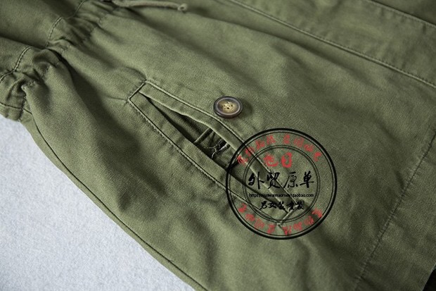 BP. เสื้อฮู้ดทหาร เสื้อฮู้ด สีเขียว หมวกฮู้ด เสื้อปาร์กา เสื้อคลุมมีซับขนอุ่นสีครีม (ซับขนอุ่นถอดได้ทั้งตัวค่ะ) แบรนด์ BP. งานสวย เท่ห์มาก คะ Size XS/S/M/L เขียว