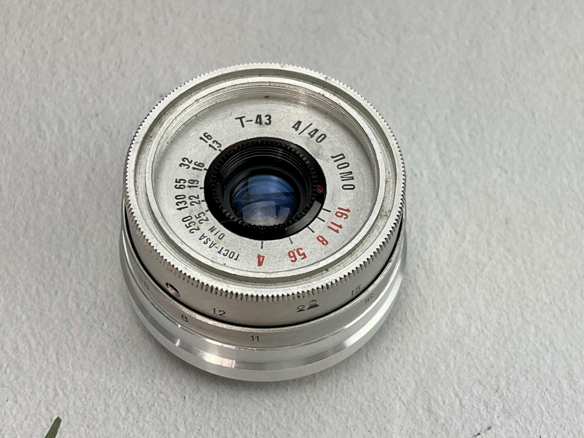 LOMO T-43 40MM.F4 MODIFIED M39 MOUNT