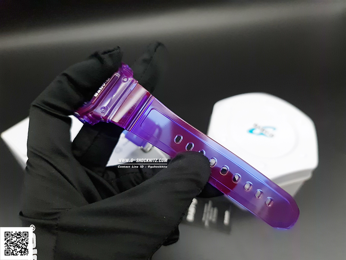 CASIO BABY-G นาฬิกาข้อมือ นาฬิกากันน้ำ นาฬิกาของแท้ ประกันศูนย์ CMG 1 ปี รุ่น BGD-560S-6D นาฬิกาสีม่วง