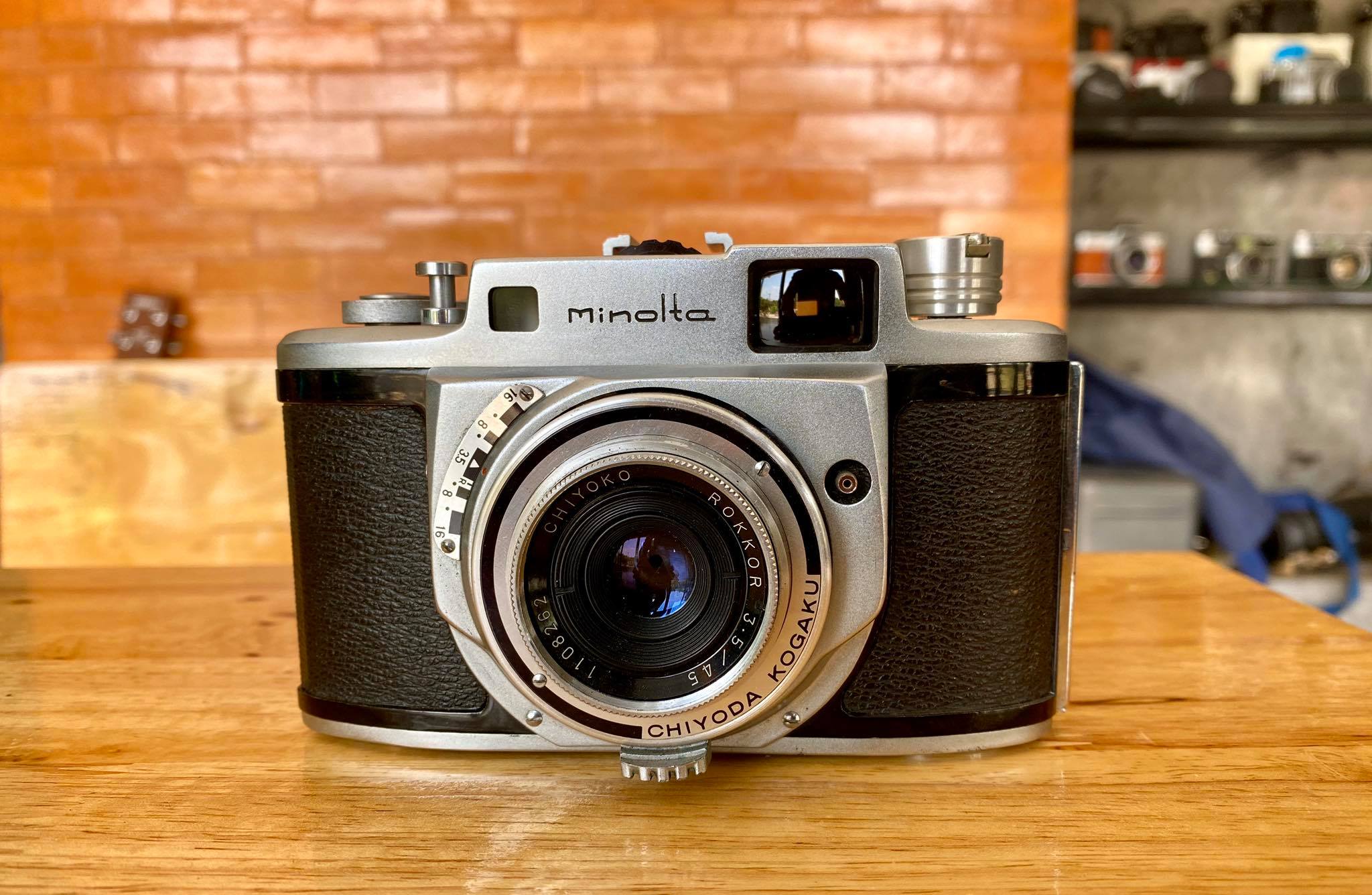 MINOLTA A CHIYOKO ROKKOR 45MM.F.5
