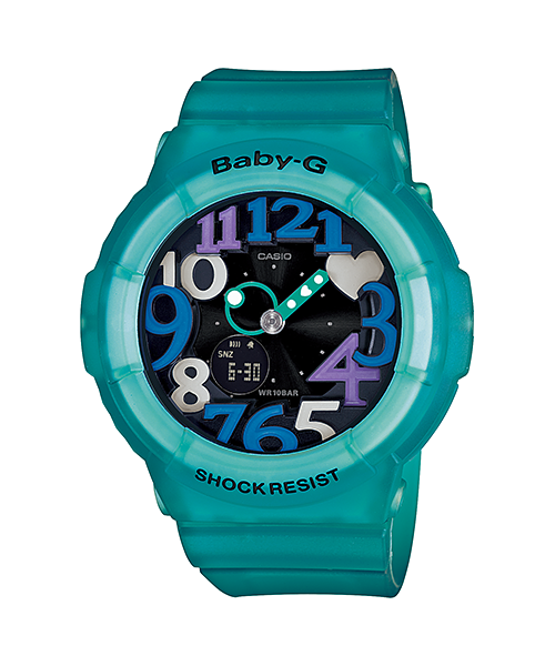CASIO BABY-G นาฬิกาข้อมือ นาฬิกากันน้ำ นาฬิกาของแท้ ประกันศูนย์ CMG 1 ปี รุ่น BGA-131-3B นาฬิกาสีเขียว