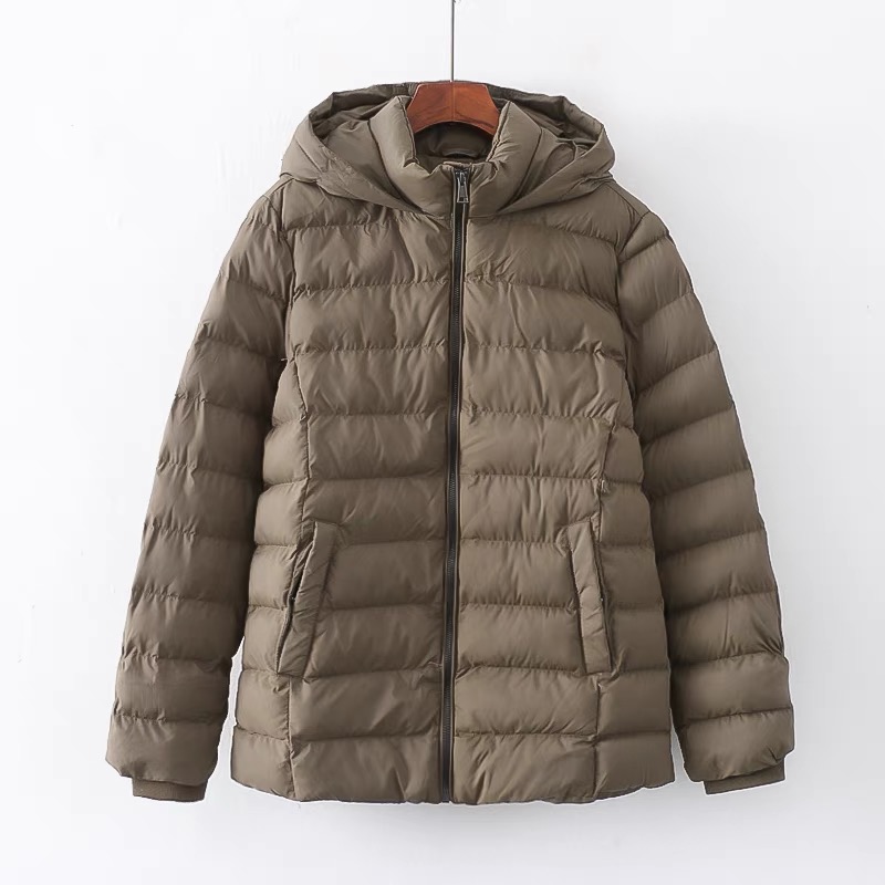 เสื้อกันหนาว เสื้อฮู้ดเฟอร์ บุนวมอุ่น แบรนด์ Lawrance Grey Newyork (padded puffer coat