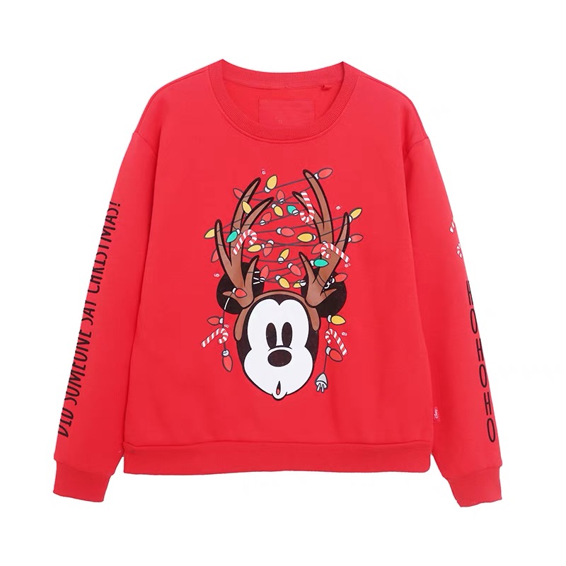 เสื้อ สเวตเตอร์ มิคกี้ ติดไฟกระพริบ Disney เสื้อMICKEY christmas Minnie สีขาว Winnie the pooh แขนยาว สีครีม ลายการ์ตูน DISNEYงานสวย มากคะ TRUST IN YOURSELF AND BELIEVE IN YOUR DREAM สำเนา สำเนา แดง