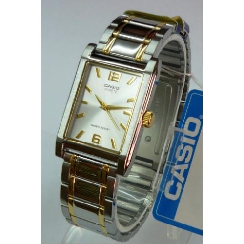 CASIO นาฬิกาคาสิโอ นาฬิกาข้อมือ นาฬิกากันน้ำ นาฬิกาของแท้ ประกันศูนย์ CMG 1 ปี รุ่น LTP-1235SG-7A นาฬิกาสีเงิน