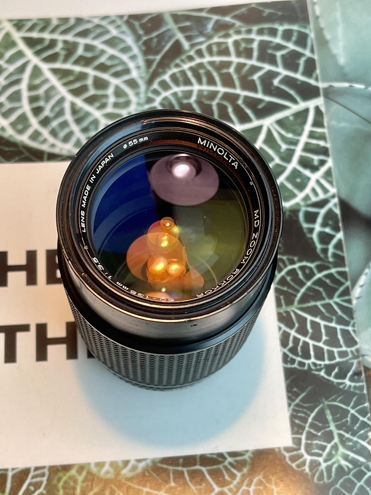 MINOLTA MD ZOOM ROKKOR 50-135MM.F3.5 MD MOUNT