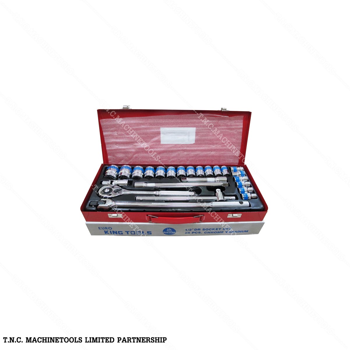 บล็อกชุด EURO KING TOOLS 26 ตัวชุด 1/2” x 6PT/12PT