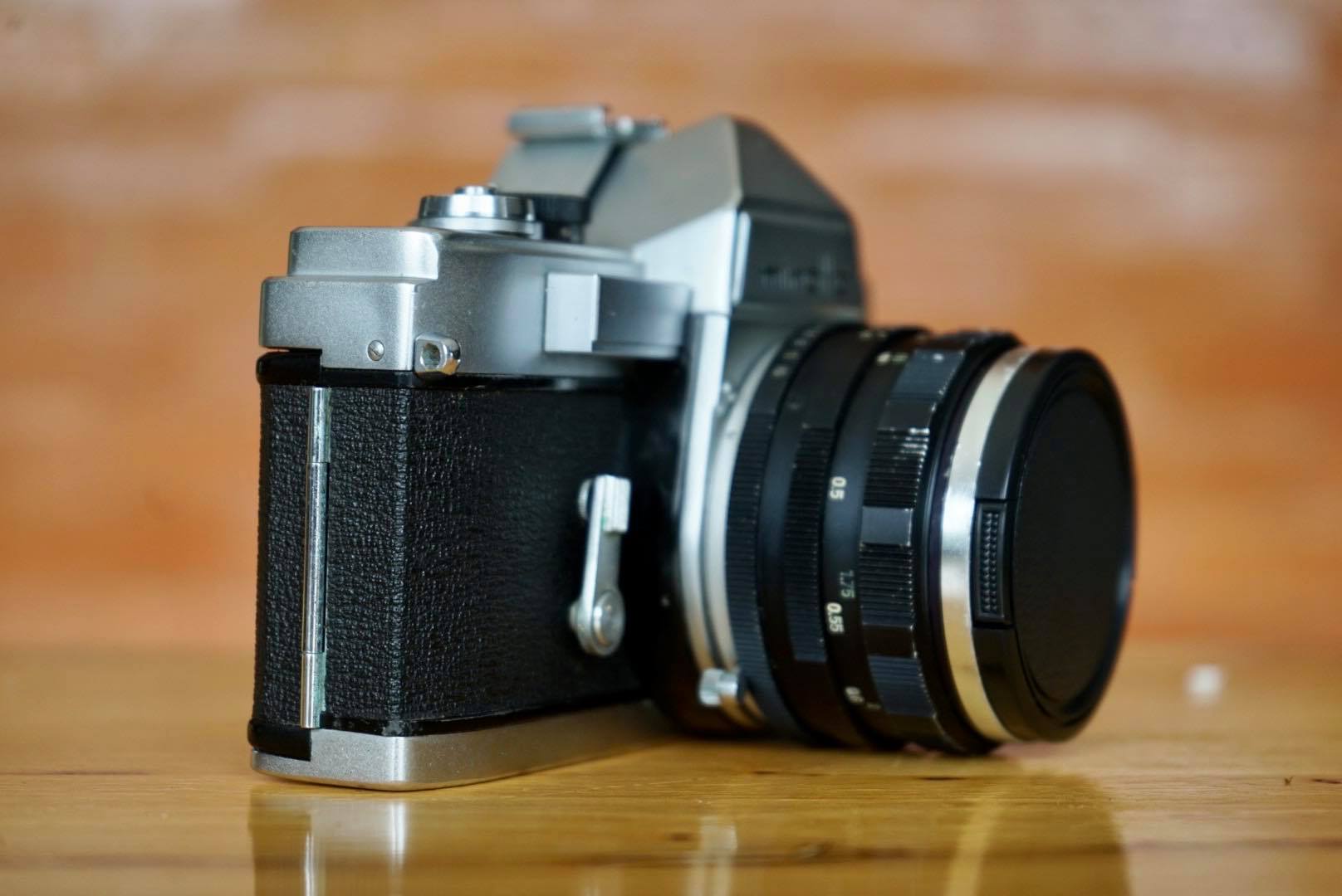 MINOLTA SR-1 MINOLTA AUTO ROKKOR-PF 55MM.F1.8