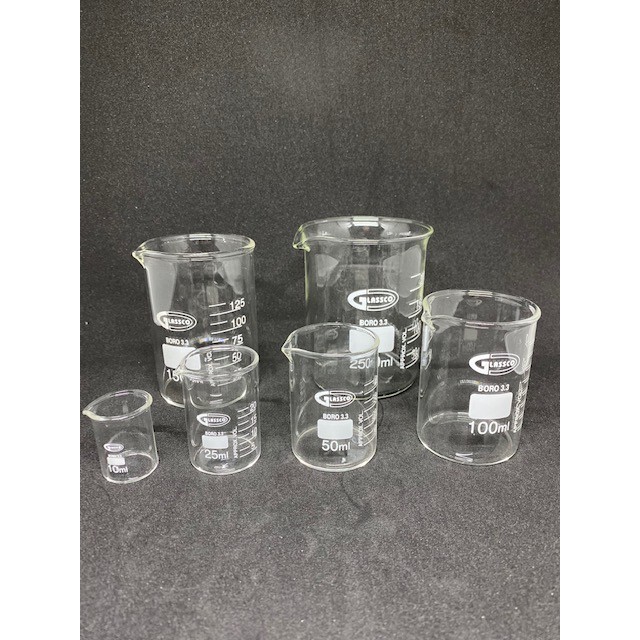 Beaker Glass Low Form บีกเกอร์ทรงเตี้ย GLASSCO
