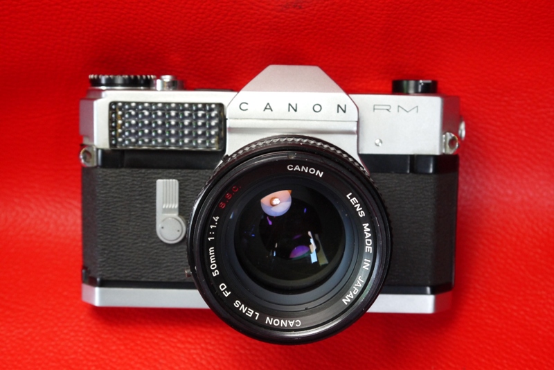 Canon Canonflex RM+Canon Lens FD 50mm.F1.4 S.S.C