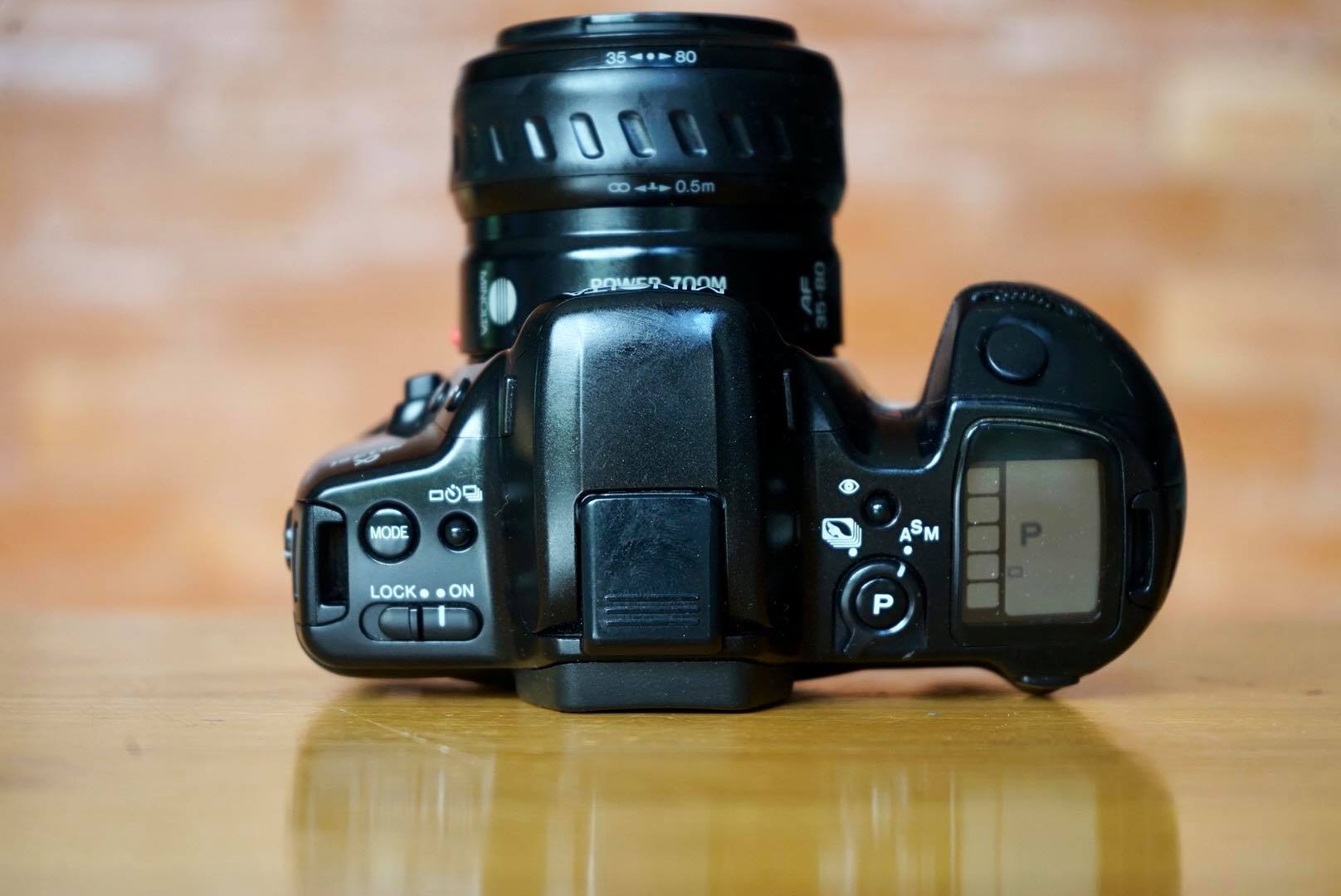 MINOLTA ALPHA 303SI MINOLTA POWER ZOOM AF 35-80MM.F4(22)-5.6