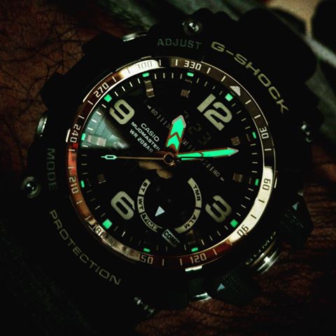 CASIO G-SHOCK นาฬิกาข้อมือ นาฬิกากันน้ำ นาฬิกาของแท้ ประกันศูนย์ CMG 1 ปี รุ่น GG-1000GB-1A นาฬิกาสีดำ