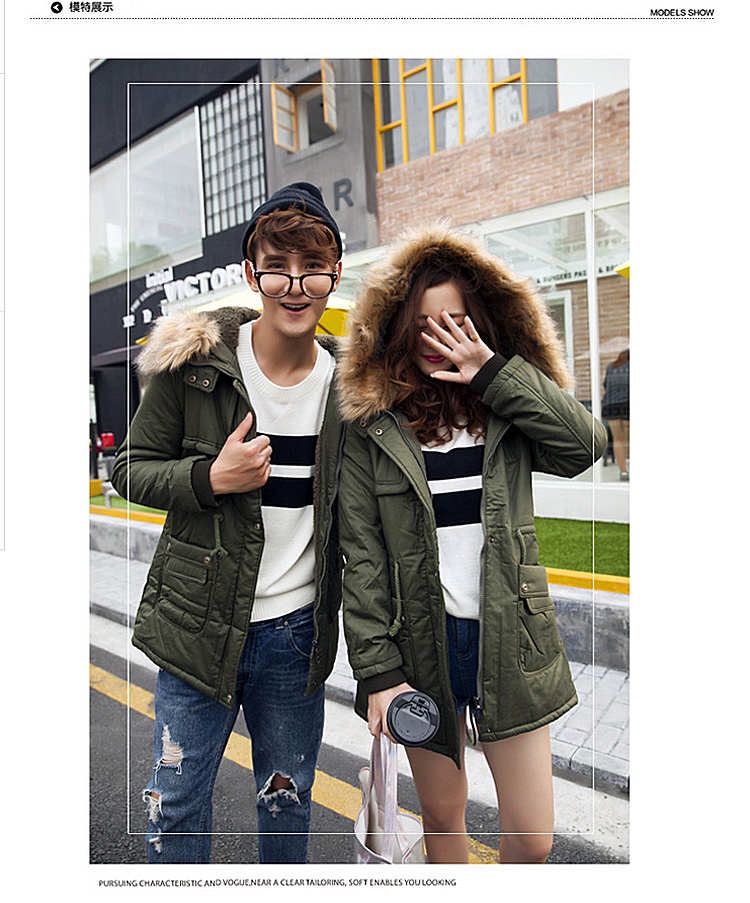 เสื้อโค้ท เสื้อกันหนาว สีเขียว ทหาร แต่งฮูท ติดขนเฟอร์ ปลายหมวก บุซับขนอุ่นด้านใน ปลายแขน มีจัมพ์ด้านในกันลม สวยเท่ห์ มากๆคะ Size S/M/L เขียว