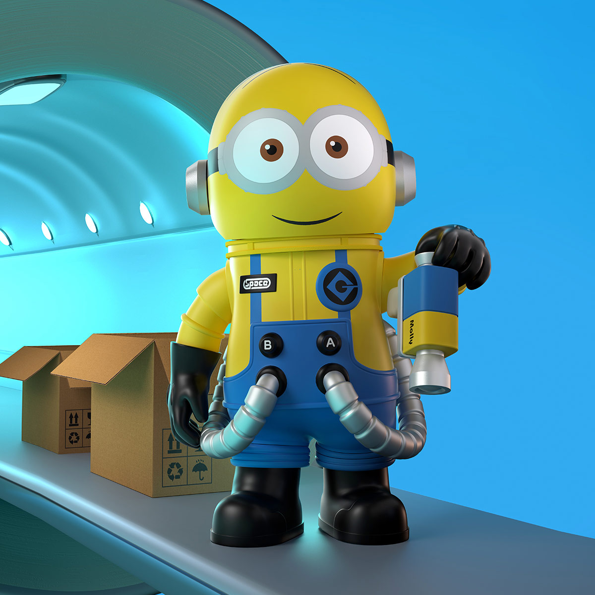 POP MART MEGA SPACE MOLLY 400% Minions