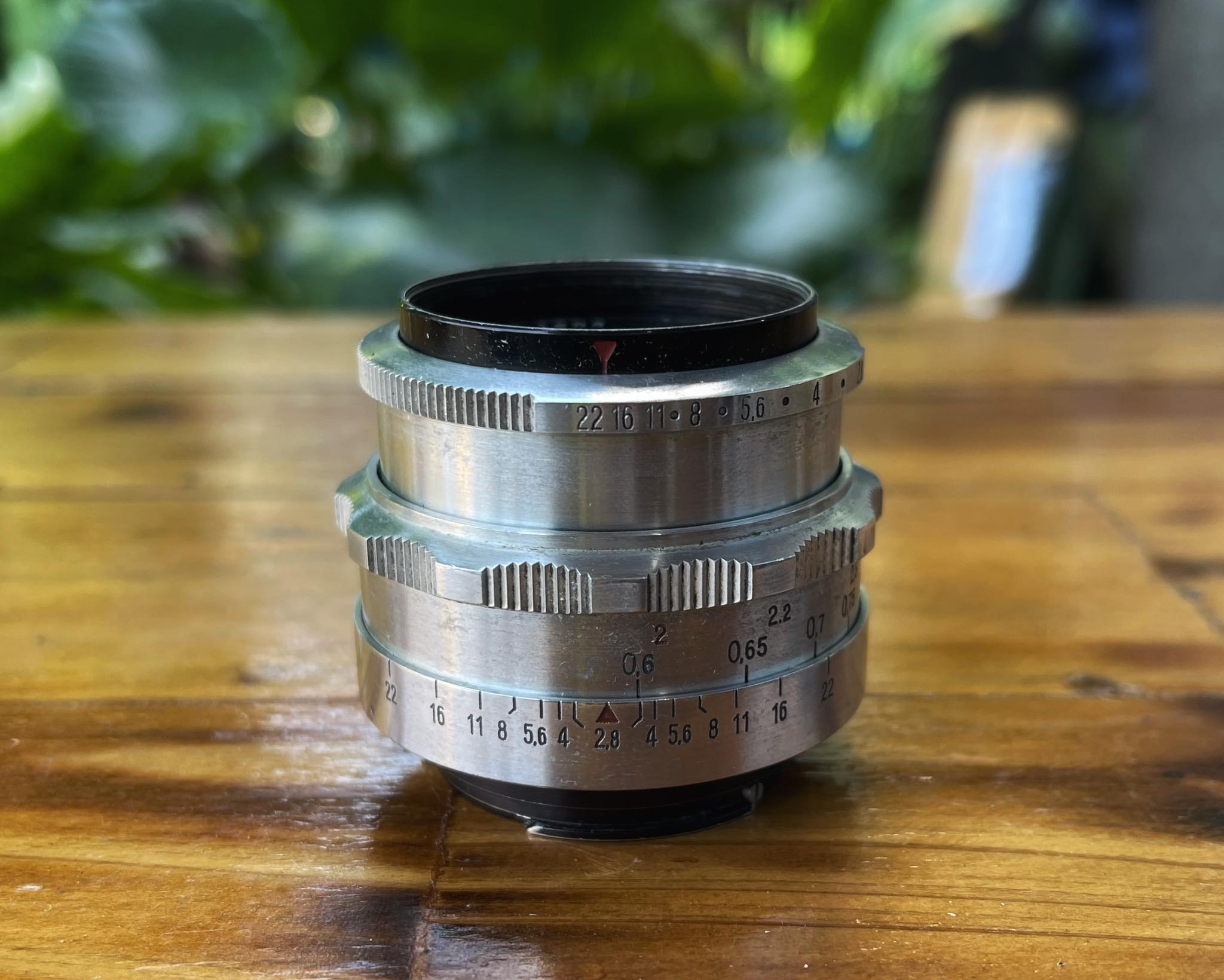 CARL ZEISS JENA TASSAR 50MM.F2.8 Q1 EXAKTAR MOUNT