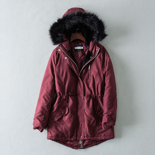 Ambiance เสื้อโค้ท ฮูท เสื้อกันหนาวparka สีเขียว แบรนด์ AMBIANCE OUTWEAR แต่งเฟอร์ บุนวมอุ่น งานสวย แนวมากคะ เขียว