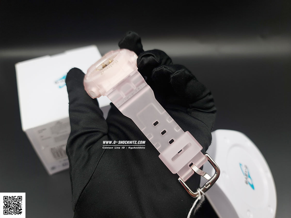 CASIO MID YEAR SALE BABY-G นาฬิกาข้อมือ นาฬิกากันน้ำ นาฬิกาของแท้ ประกันศูนย์ CMG 1 ปี รุ่น BA-110SC-4A นาฬิกาสีชมพู