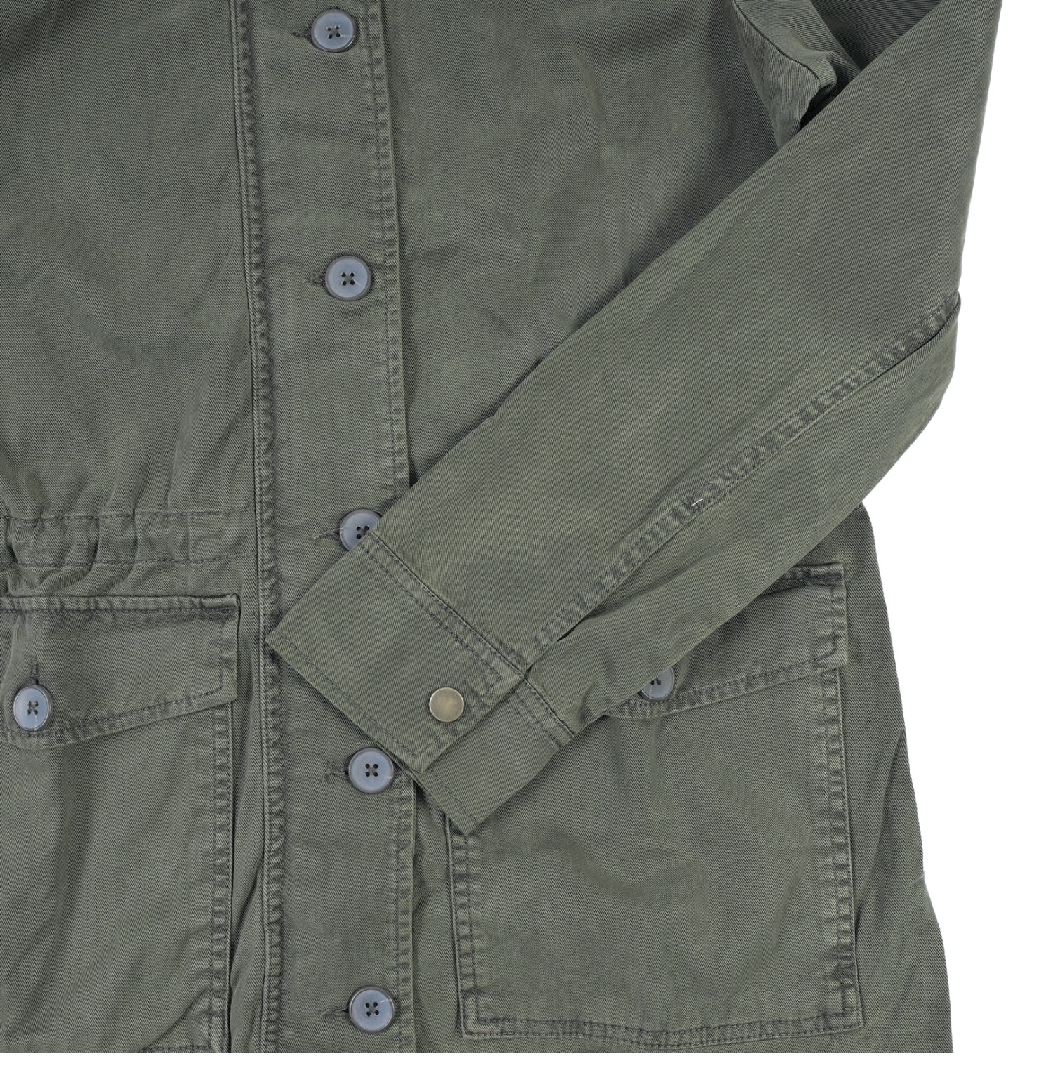 LUCKY BRAND เสื้อนอกเขียวทหาร เสื้อแจ็คเก็ต แนวทหาร แพทเทิน Lucky brandสวย เท่ห์ มาก แบรนด์ In extenso สำเนา เขียว