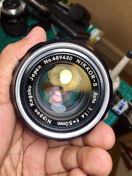 NIKKOR-S Auto 50MM. F1.4 Nikon non ai Mount