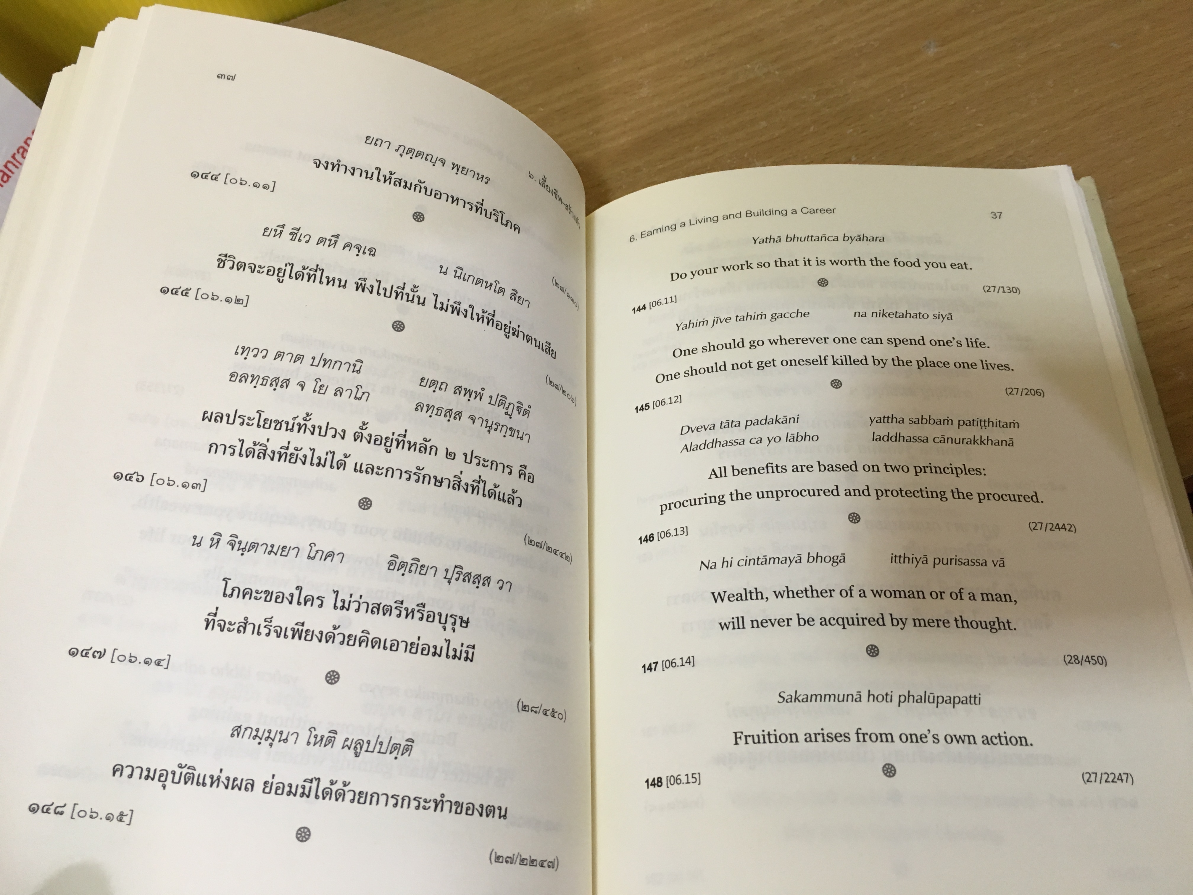 อมฤตพจนา. พุทธศาสนสุภาษิต ฉบับ 3 ภาษา(บาลี-ไทย-อังกฤษ). ผู้เขียน พระพรหมคุณาภรณ์ (ป.อ.ปยุตโต)