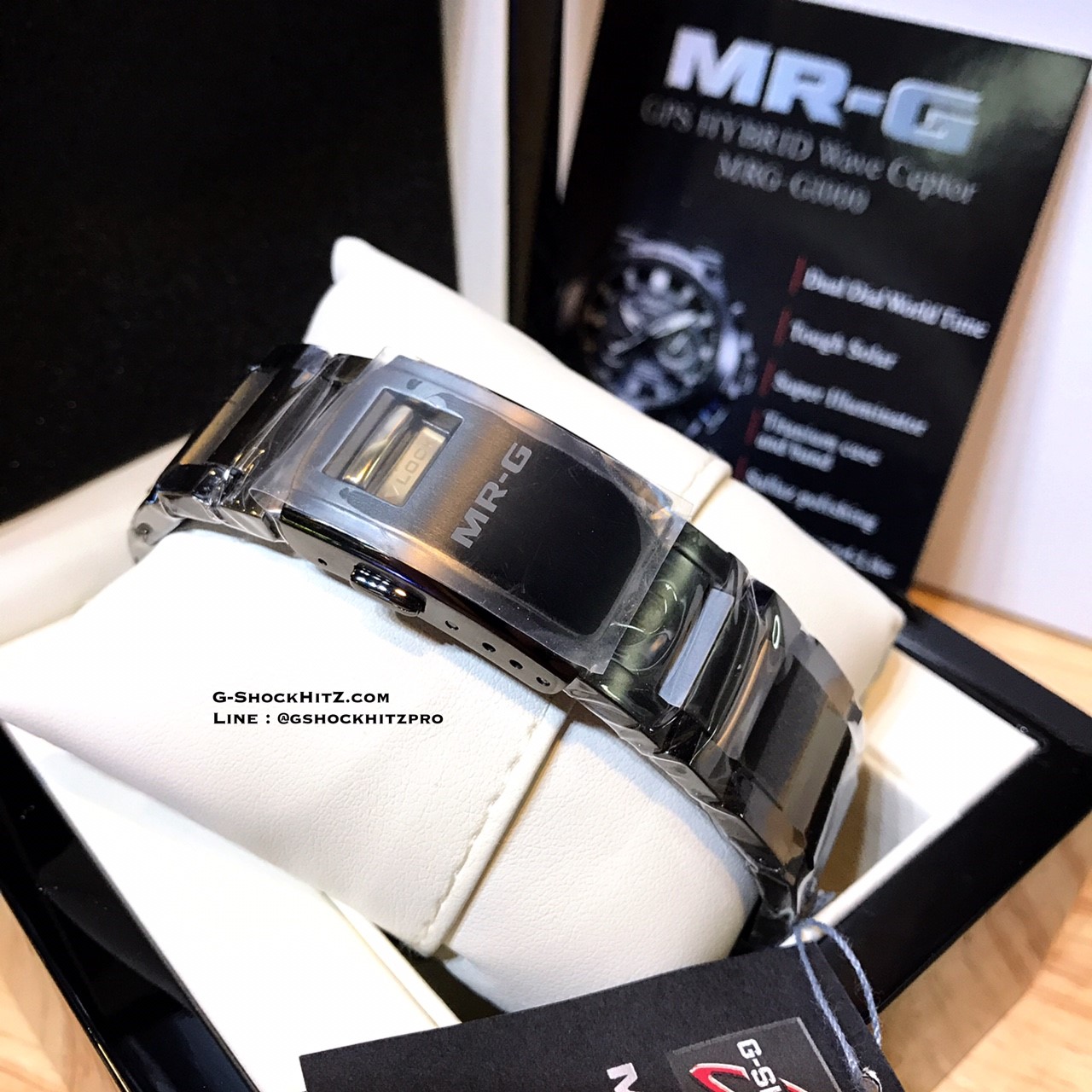 CASIO MID YEAR SALE G-SHOCK พร้อมส่ง นาฬิกาข้อมือ นาฬิกากันน้ำ นาฬิกาของแท้ ประกันศูนย์ CMG 1 ปี รุ่น MRG-G1000B-1A4 นาฬิกาสีดำ