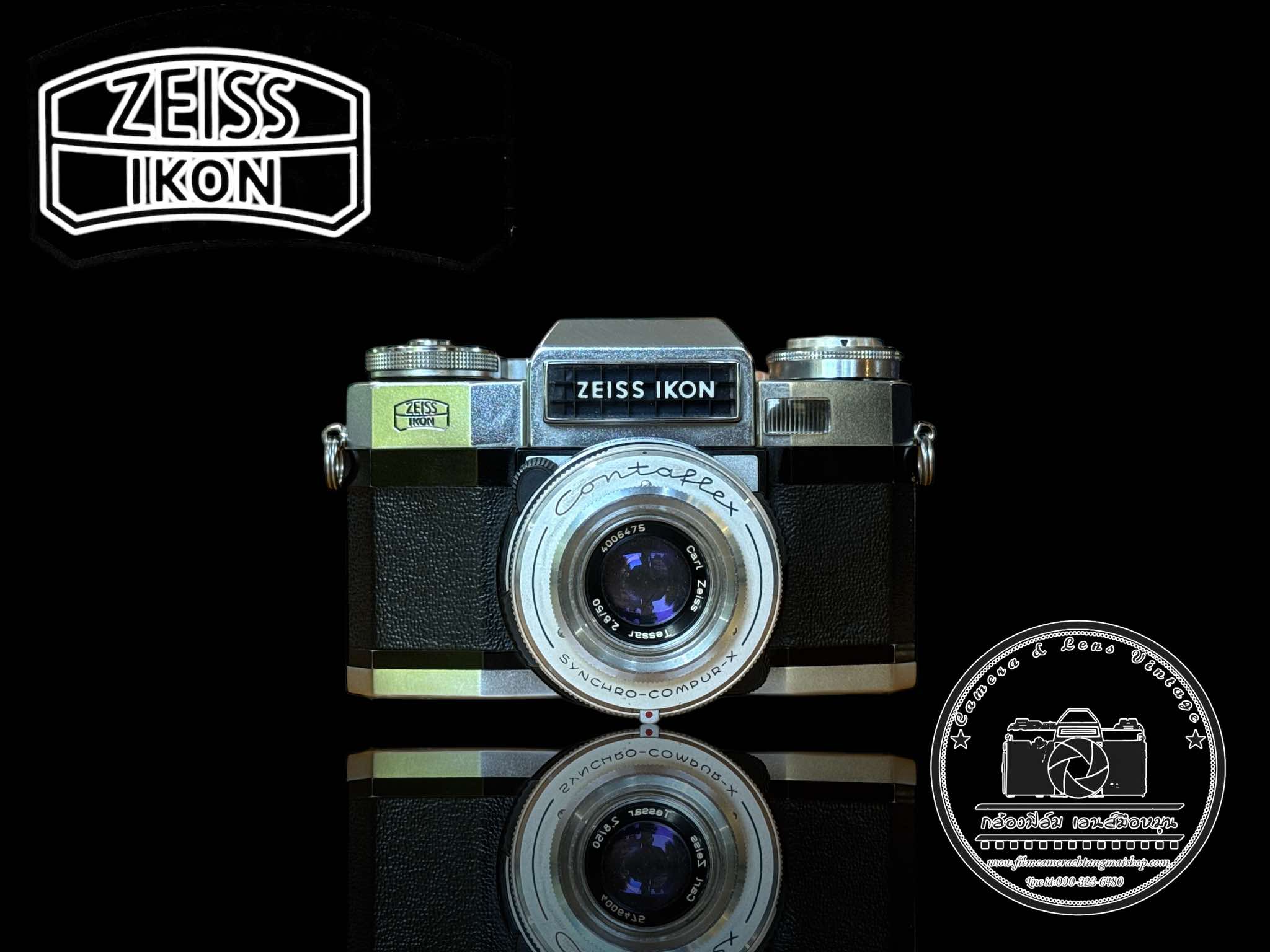 ZEISS IKON CONTAFLEX SUPER CARL ZEISS TESSAR 50MM.F2.8