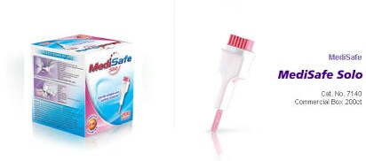 เข็มเจาะเลือด Medsafe solo กล่องละ 200 ชิ้น