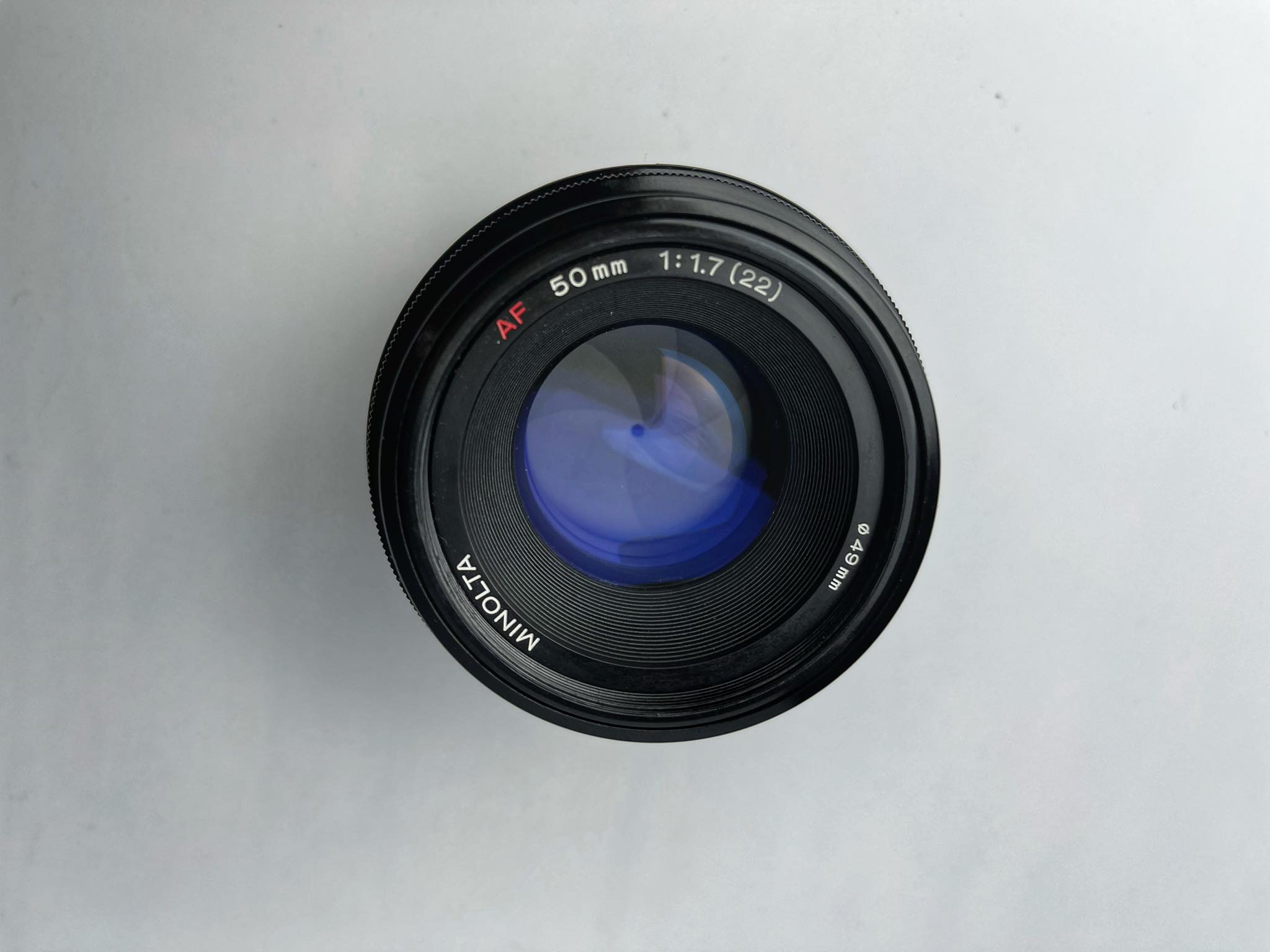 MINOLTA AF 50MM.F1.7(22) AF MOUNT