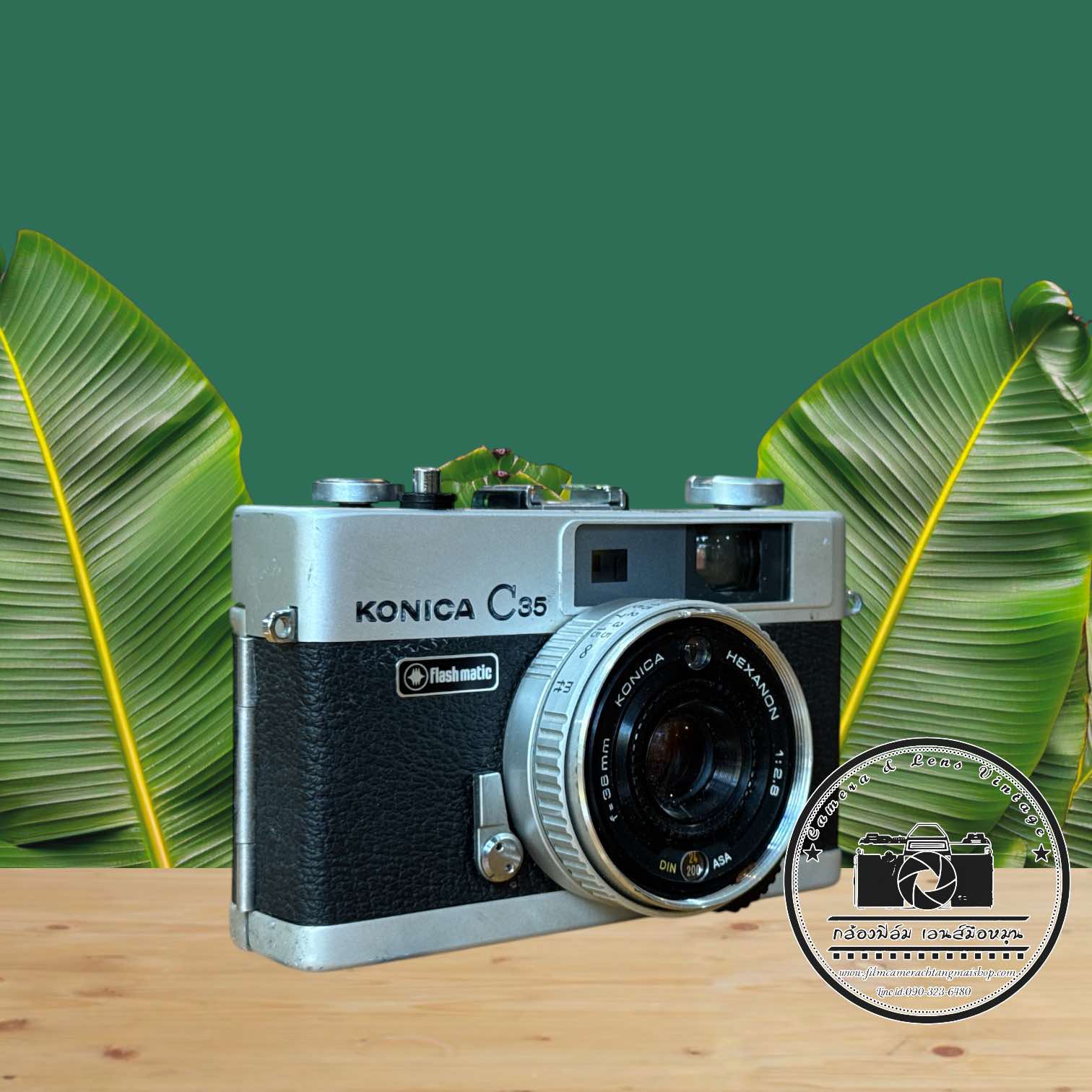 KONICA C35 FLASH MATIC KONICA HEXANON 38MM.F2.8