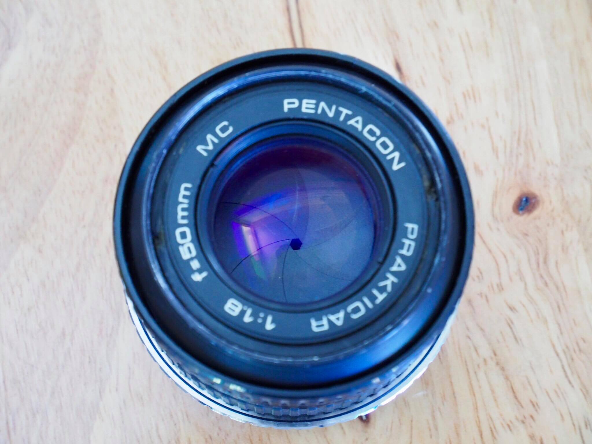 PENTACON PRAKTICA 50MM.F1.8 MC PB MOUNT
