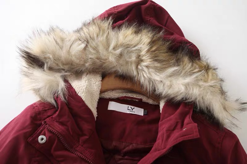 Only เสื้อโค้ทฮู้ดกันหนาว เสื้อปาร์กา parka สีดำ แบรนด์Only (ขนเฟอร์ถอดได้ค่ะ) ดำ