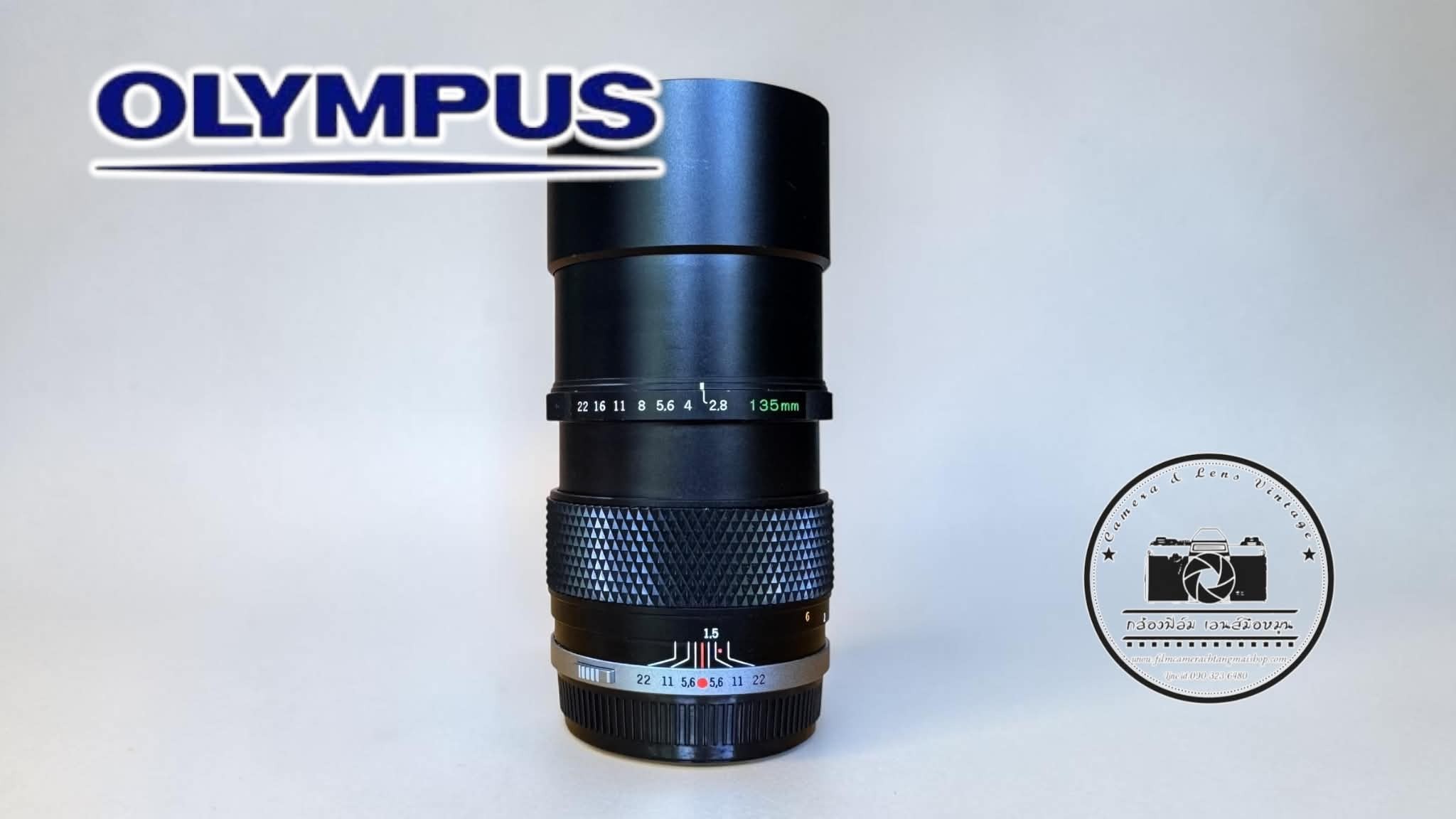 OLYMPUS OM-SYSTEM ZUIKO AUTO-T 135MM.F2.8 OM MOUNT