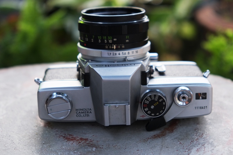 MINOLTA SRT101 MINOLTA MC ROKKOR-PF 55MM.F1.7