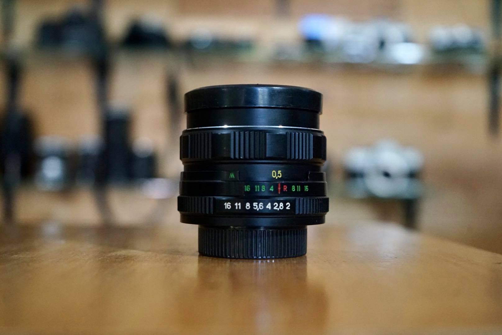 ZENIT HELIOS-44M-4 58MM.F2 M42 MOUNT