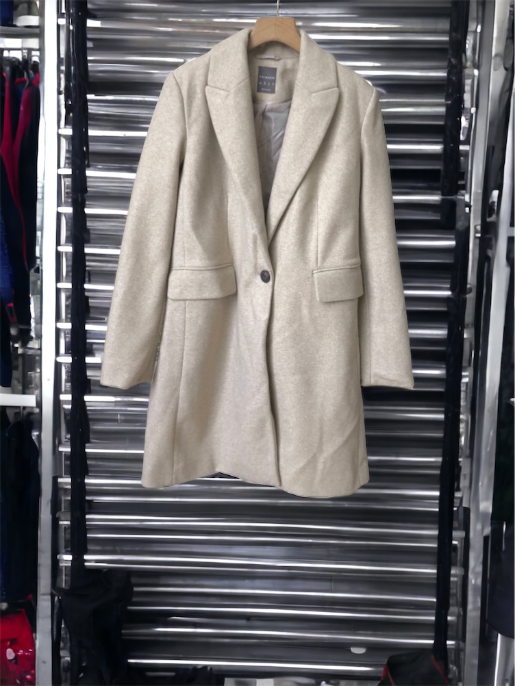 เสื้อโค้ทวูล Trench coat เสื้อโค้ทเฟอร์ โค้ทสักหลาดสีเบจ แบรนด์ Primark สำเนา สำเนา สำเนา สำเนา สำเนา สำเนา