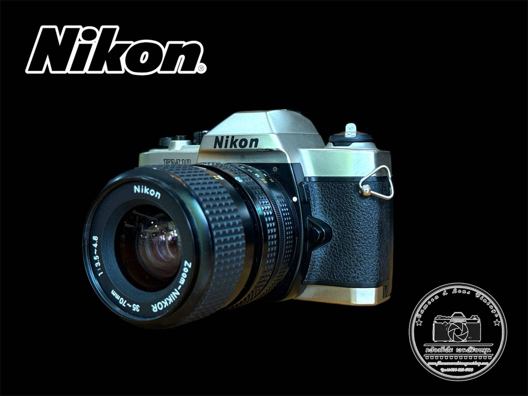 NIKON FM10 NIKON ZOOM NIKKOR 35-70MM.F3.5-4.8 MACRO