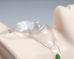 หน้ากากให้ออกซิเจนสำหรับผู้ป่วยเจาะคอพร้อมสาย (TRACHEA MASK TUBING)