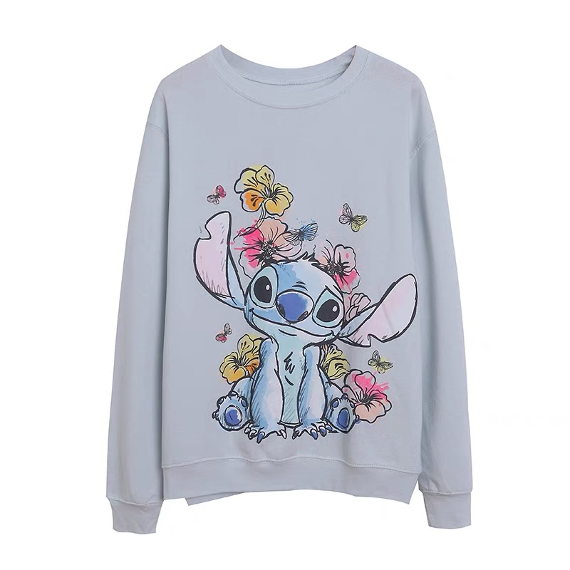 เสื้อวอร์ม สเวตเตอร์ stitch DISNEY แขนยาว สีน้ำเงินคาม ลายการ์ตูน STITCH งานสวย มากคะ สำเนา สำเนา สำเนา สำเนา สำเนา สำเนา สำเนา เทา