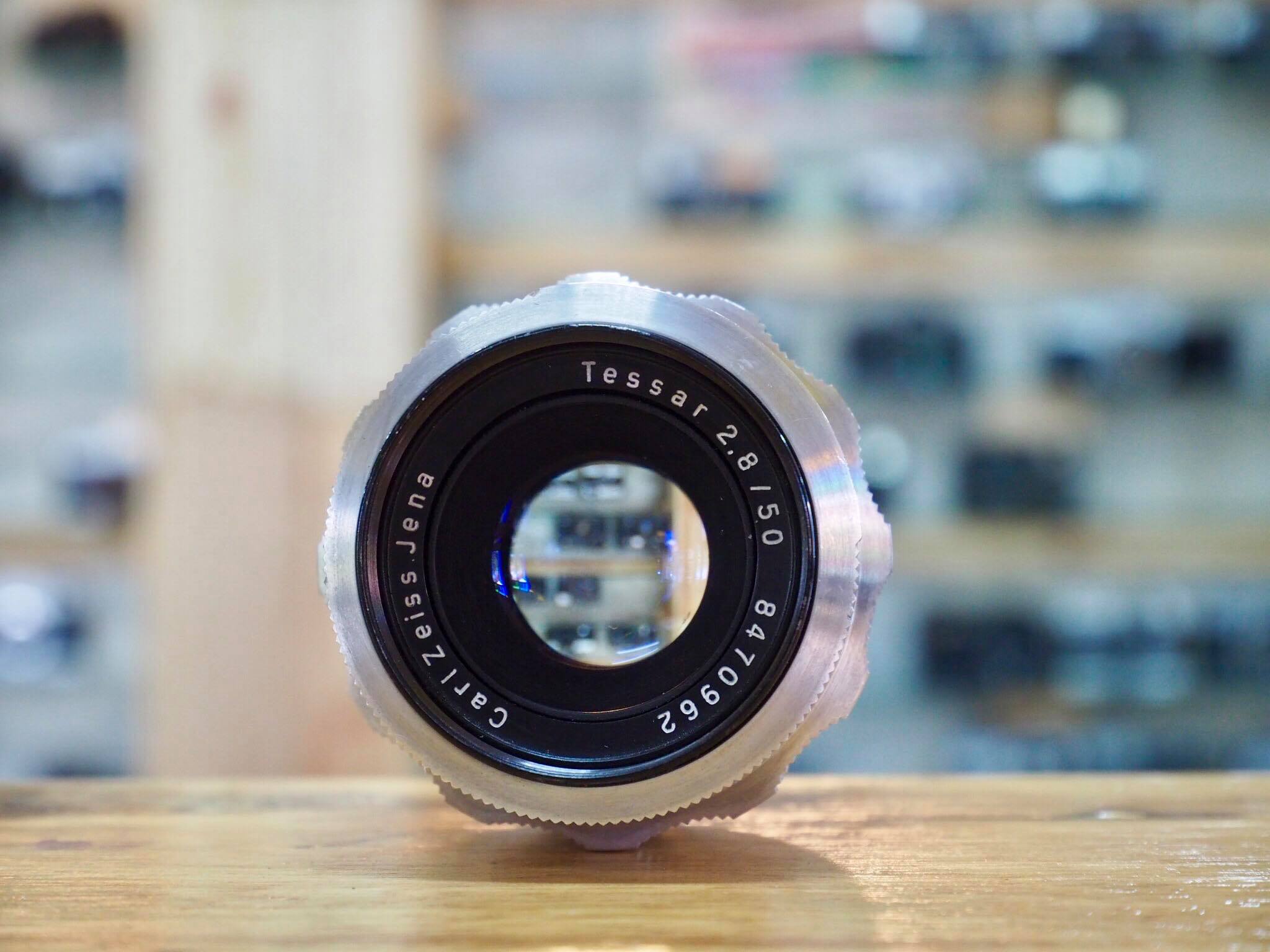 CARL ZEISS JENA TASSAR 50MM.F2.8 Q1 EXAKTAR MOUNT