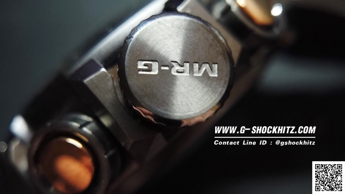 CASIO G-SHOCK นาฬิกาข้อมือ นาฬิกากันน้ำ นาฬิกาของแท้ ประกันศูนย์ CMG 1 ปี รุ่น MRG-G2000HT-1A นาฬิกาสีดำ