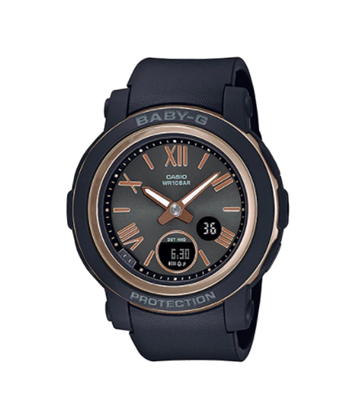 CASIO BABY-G นาฬิกาข้อมือ นาฬิกากันน้ำ นาฬิกาของแท้ ประกันศูนย์ CMG 1 ปี รุ่น BGA-290-1A นาฬิกาสีดำ