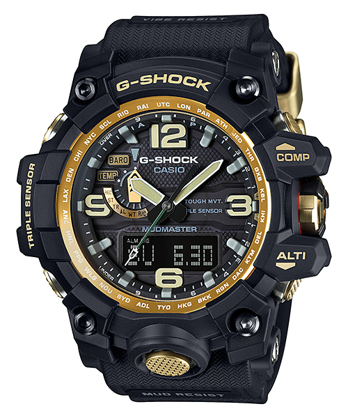 CASIO G-SHOCK นาฬิกาข้อมือ นาฬิกากันน้ำ นาฬิกาของแท้ ประกันศูนย์ CMG 1 ปี รุ่น GWG-1000GB-1 นาฬิกาสีดำ