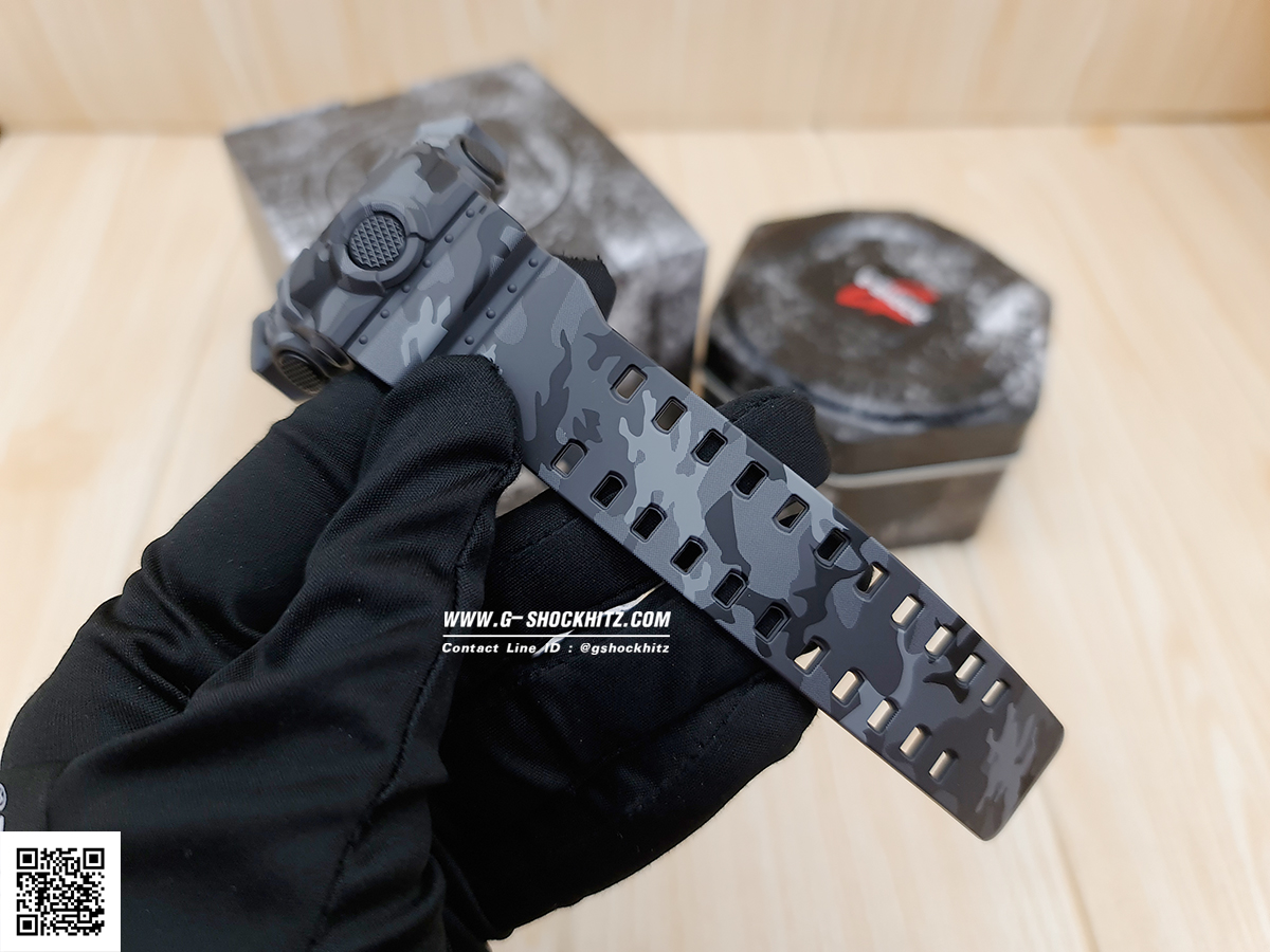 CASIO G-SHOCK นาฬิกาข้อมือ นาฬิกากันน้ำ นาฬิกาของแท้ ประกันศูนย์ CMG 1 ปี รุ่น GA-700CM-8A นาฬิกาสีเทา