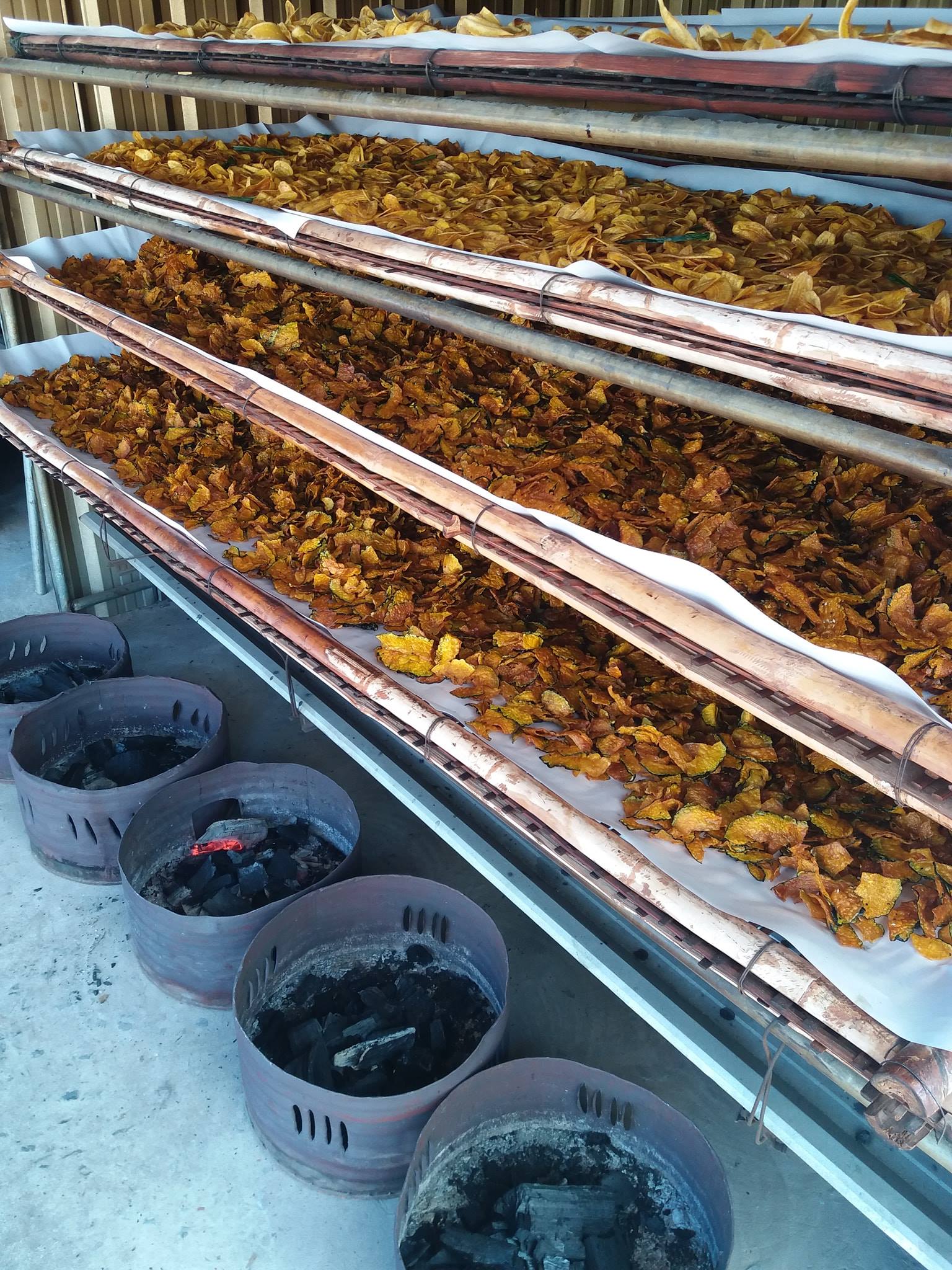 ฟักทอง ทอด อบ กรอบ หวานน้อย 150g.