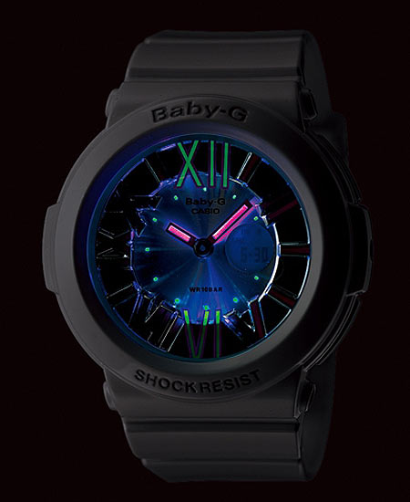 CASIO BABY-G นาฬิกาข้อมือ นาฬิกากันน้ำ นาฬิกาของแท้ ประกันศูนย์ CMG 1 ปี รุ่น BGA-160-7B2 นาฬิกาสีขาว