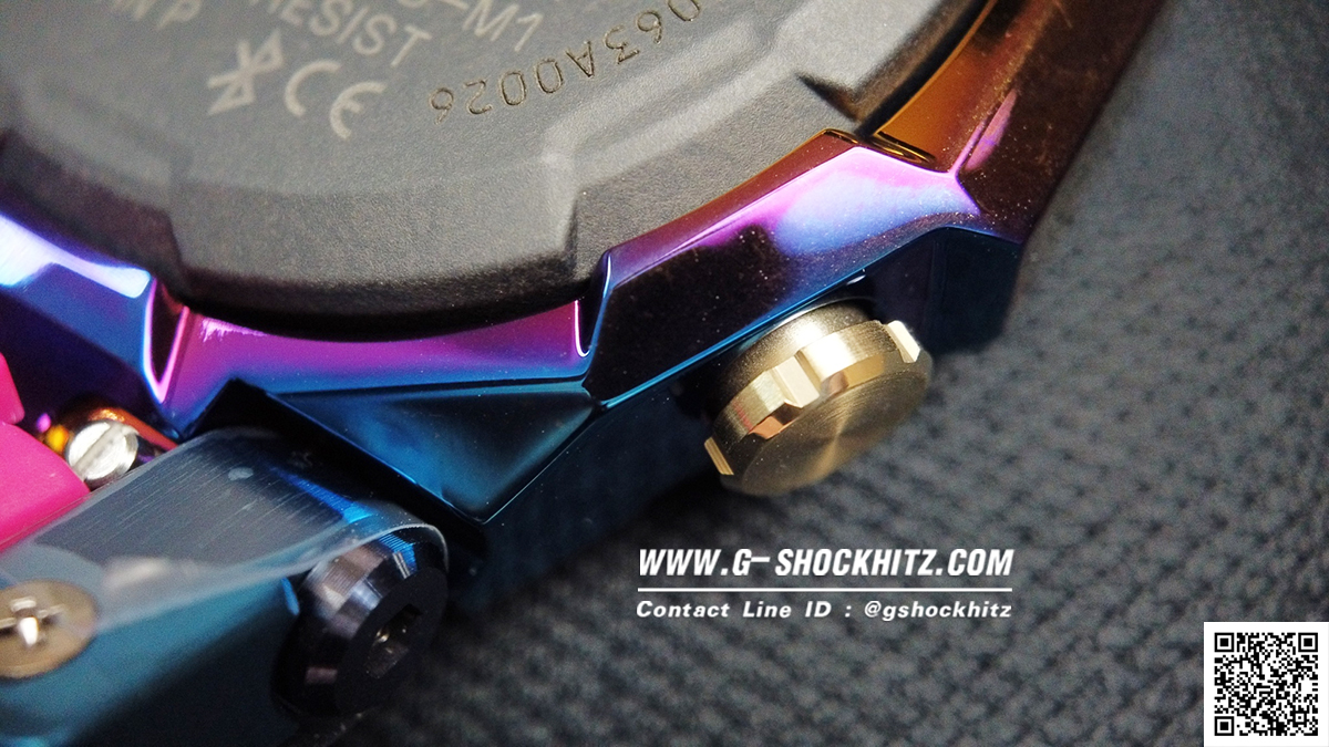 CASIO G-SHOCK นาฬิกาข้อมือ นาฬิกากันน้ำ นาฬิกาของแท้ ประกันศูนย์ CMG 1 ปี รุ่น MTG-B2000PH-2A นาฬิกาสีน้ำเงิน