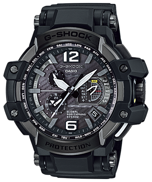 CASIO G-SHOCK นาฬิกาข้อมือ นาฬิกากันน้ำ นาฬิกาของแท้ ประกันศูนย์ CMG 1 ปี รุ่น GPW-1000-1B นาฬิกาสีดำ