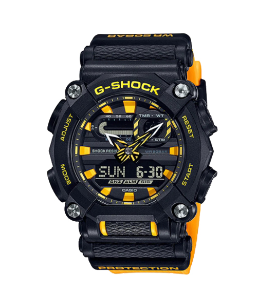 CASIO G-SHOCK นาฬิกาข้อมือ นาฬิกากันน้ำ นาฬิกาของแท้ ประกันศูนย์ CMG 1 ปี รุ่น GA-900A-1A9 นาฬิกาสีดำ