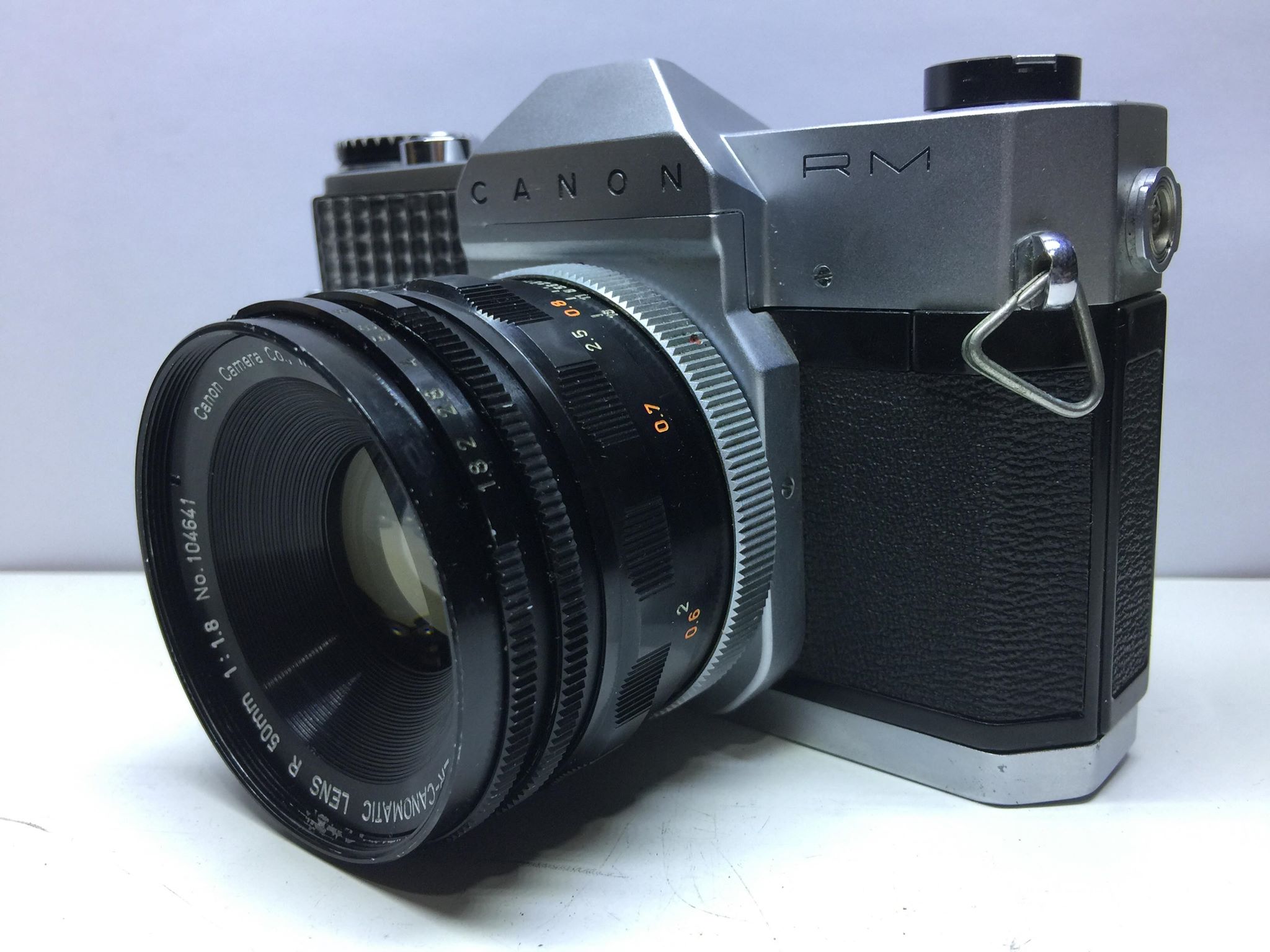 CANON CANOFLEX RM SUPER-CANONMATIC LENS R 50MM.F1.8
