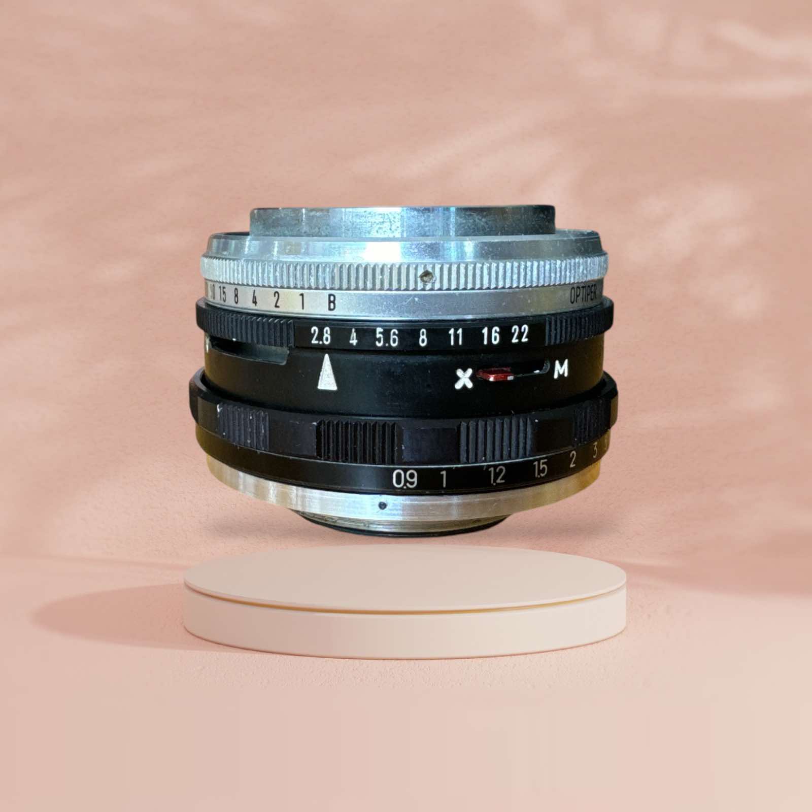 MINOLTA ROKKOR-TD 45MM.F2.8 MODIFIED M39 MOUNT