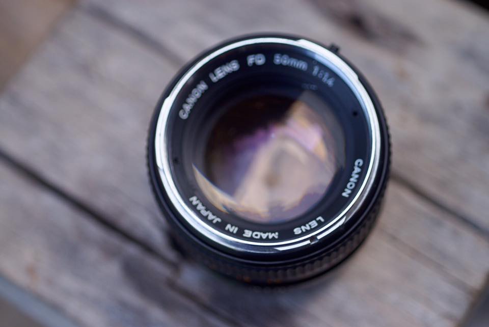 CANON FD LENS 50MM. F1.4 จมูกเงิน FD MOUNT